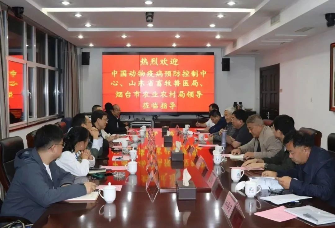【调延卓中国动物疫病预防节造中心主任陈伟生一行光临Hjc gcgc08股份调研领导